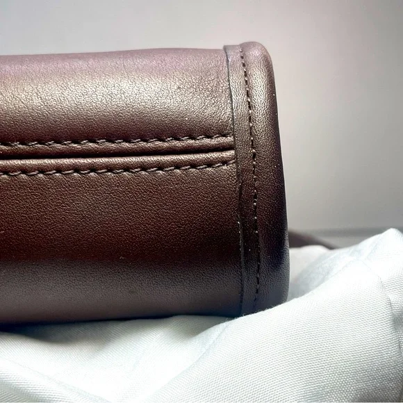 Rare Vintage Mahogany Coach Disco Crossbody Near Mint PRICE FIRM NWOT - Picture 15 of 16